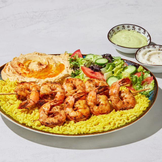 4.Shrimp Plate.
