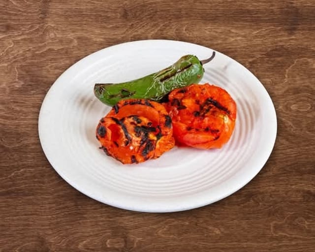 Grilled Tomato & Jalapeno.