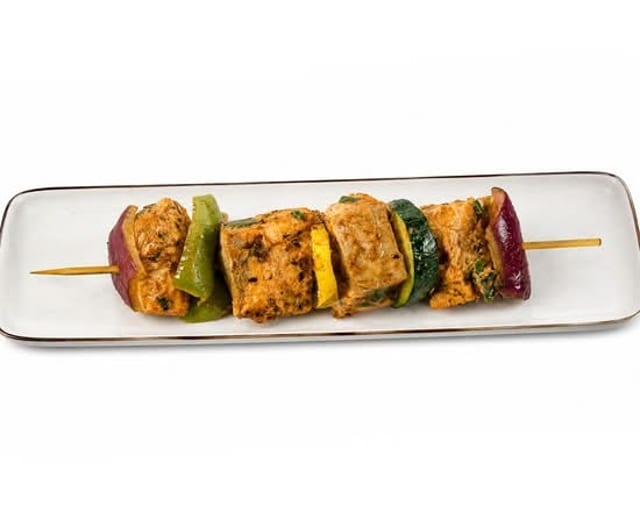 Salmon Skewer.