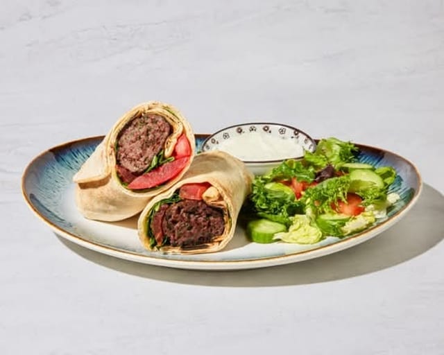 16.Kofta Kabob Wrap.
